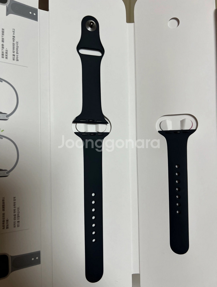 애플워치 8 41mm 미드나잇--4