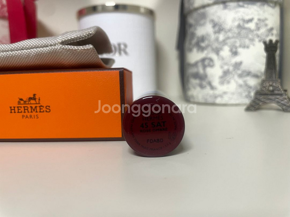 루즈 에르메스 새틴 립스틱 옴브레 45--1