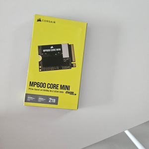 커세어 mp600 core mini 2tb ssd 새상