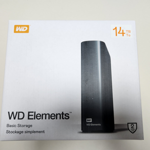 WD Elements 14TB 외장하드 미사용