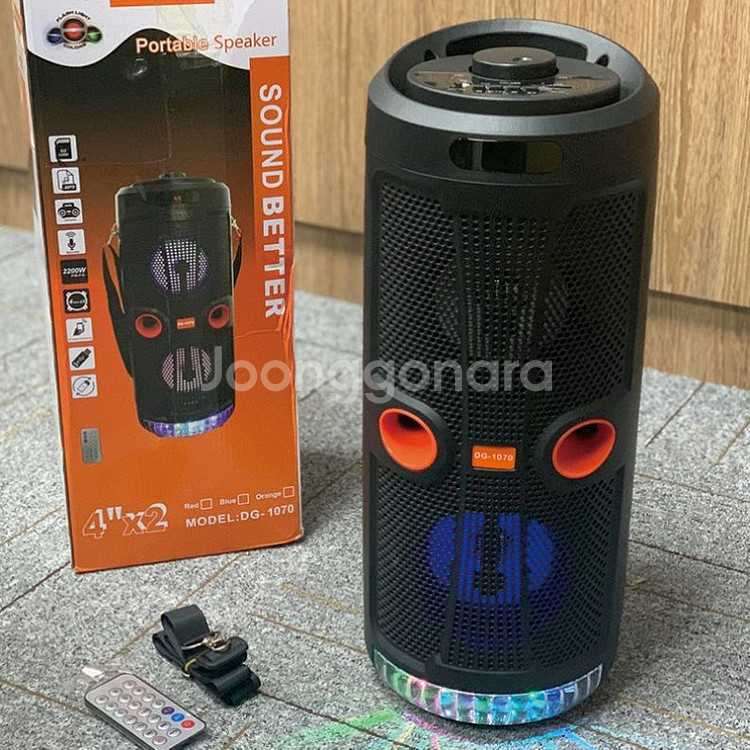 더블 노래방 블루투스 스피커 DG-1070--0