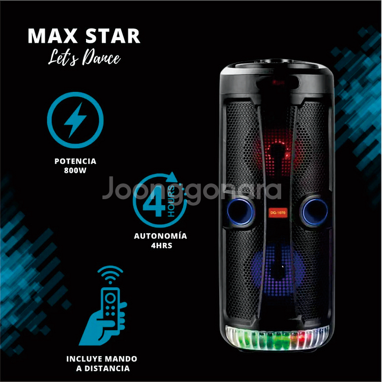 더블 노래방 블루투스 스피커 DG-1070--6