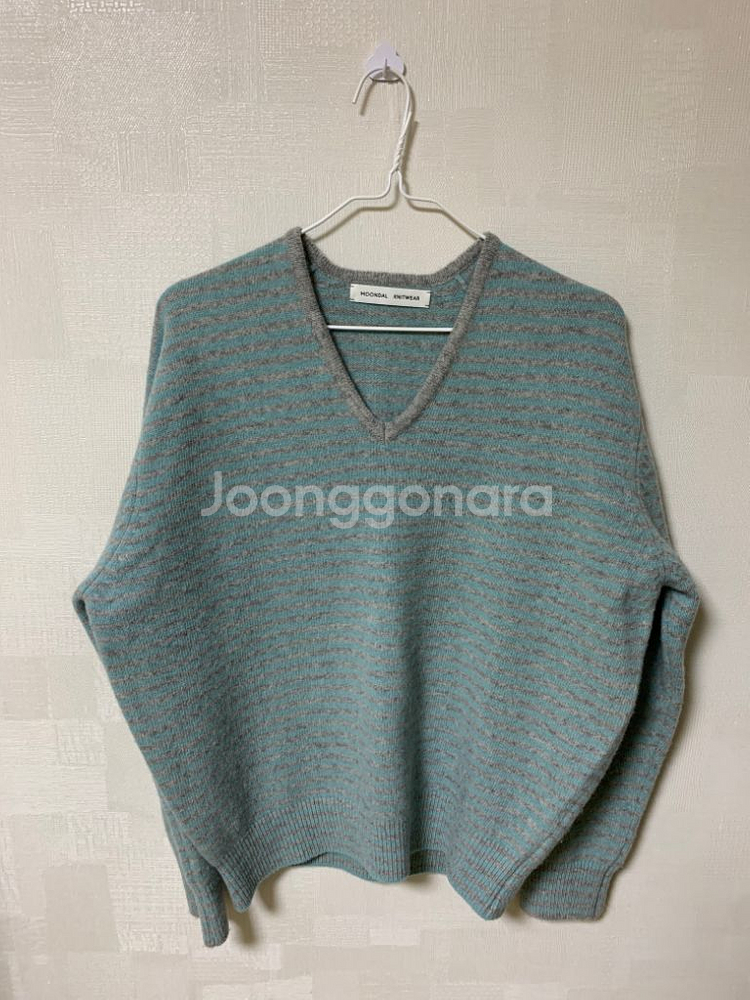 문달 리스카니트 민트 Moondal riska knit--3