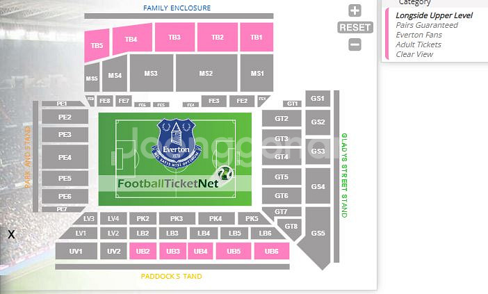 EPL 에버튼 VS 리버풀 경기 티켓 양도 합니다!!--1