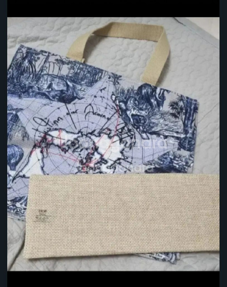 디올 에코백(쇼퍼백) 새제품--8