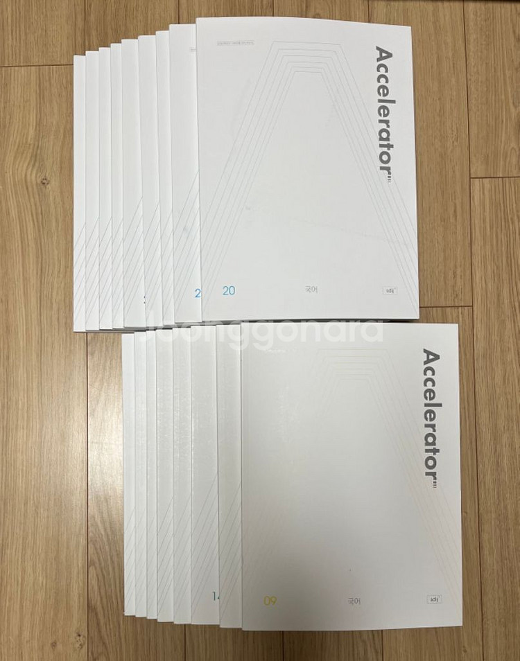 국어 수능대비 시대인재 모의고사 교재 처분--3