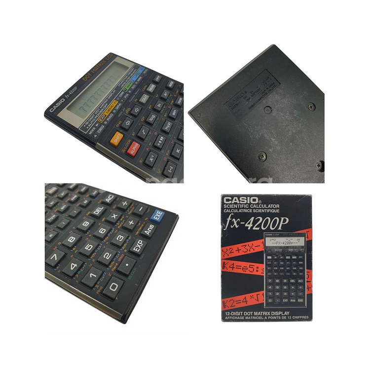 [1994년 발매] 카시오 공학계산기 fx-4200p--5