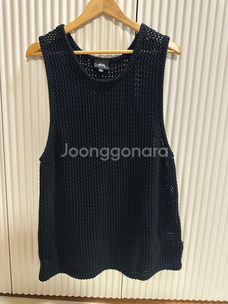 스투시 오다이드 헤비웨이트 메쉬 탱크 L 새 상품--1