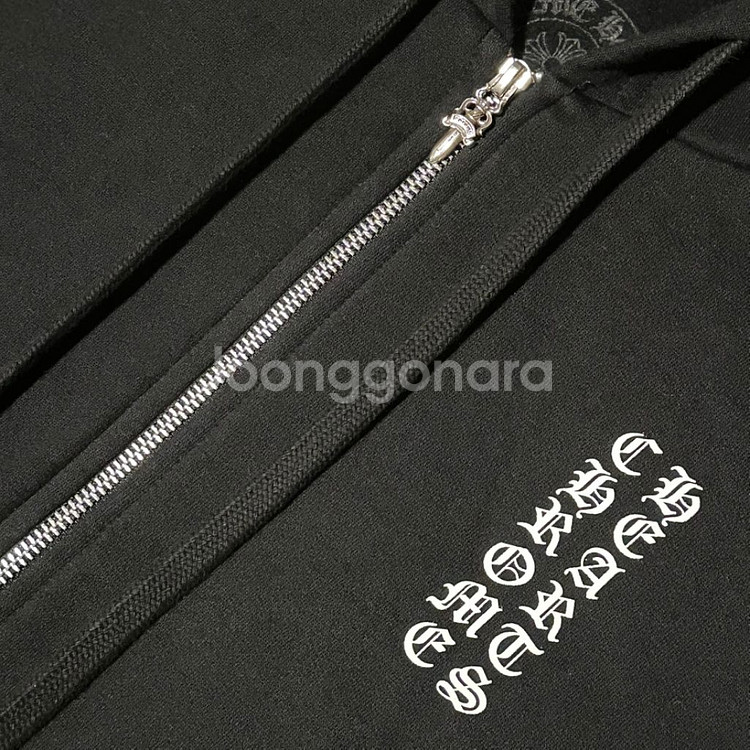 [새상품/백화점] 크롬하츠 레터스 슬리브 후드 집업--2