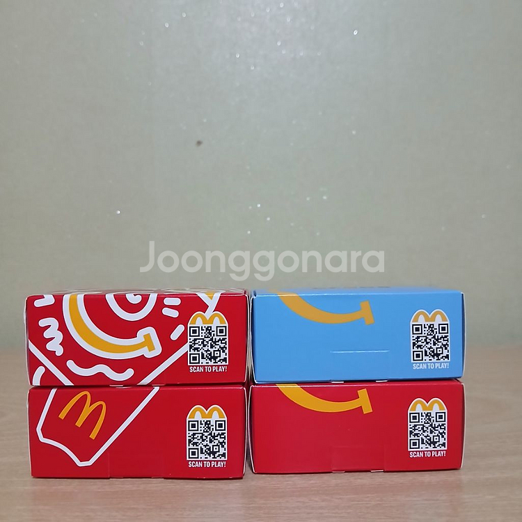 맥도날드 해피밀 크록스 키링 5번 6번 7번 8번 세트--1