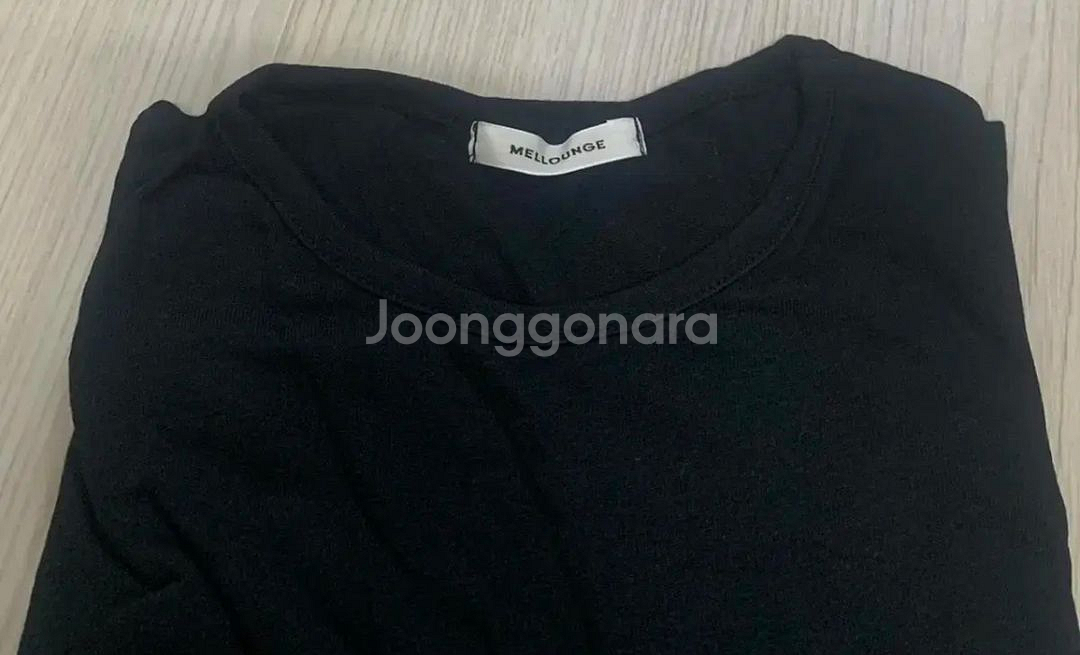 미뉴에트 라룸 멜라운지 레이온 모달 텐셀 블랙 긴팔티--6