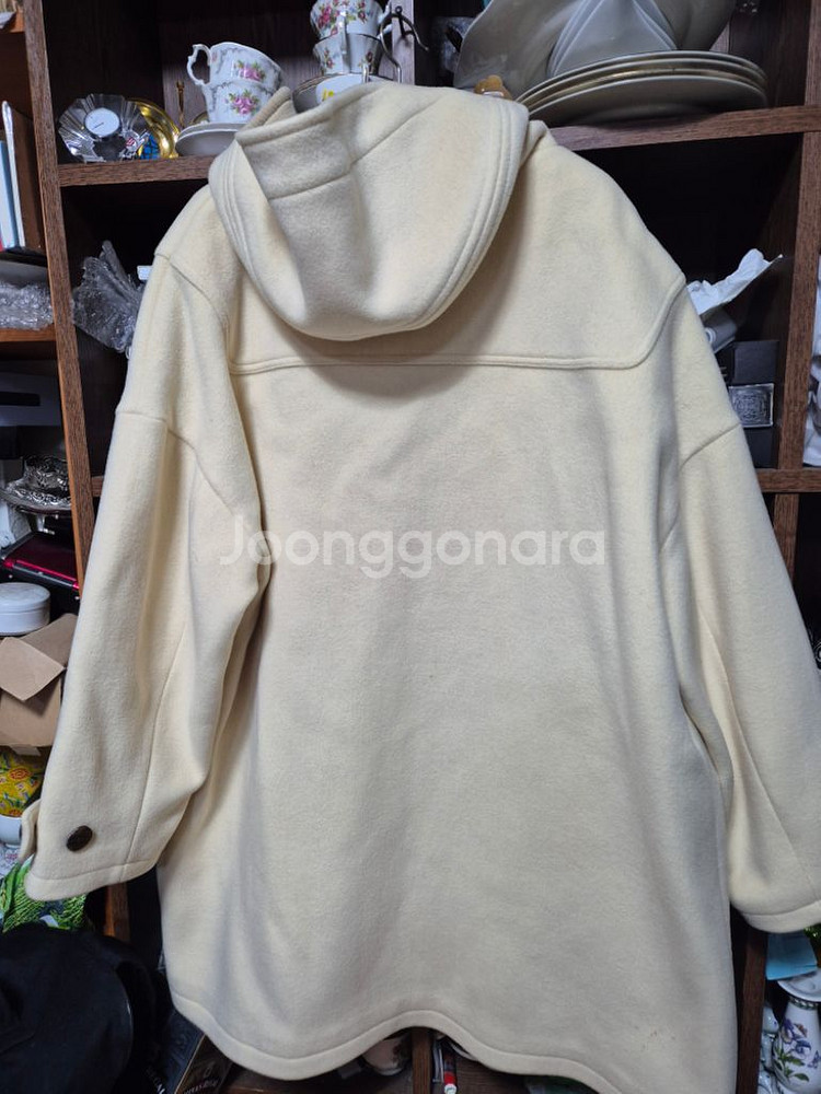 메인부스 떡볶이 더블코트 오버핏 (남녀공용)--6