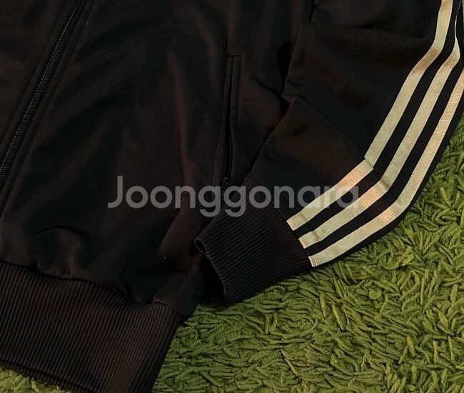 아디다스 금장 블랙 파이어버드 트랙탑 져지95~100--2