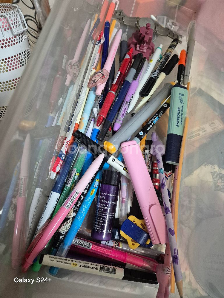 엄청 많은 중고 필기구들 무나 재판매자X 잘 쓰실분만--1