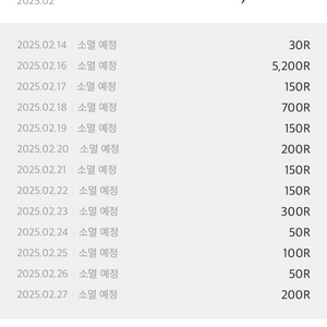 신백리워드 7430->3500
