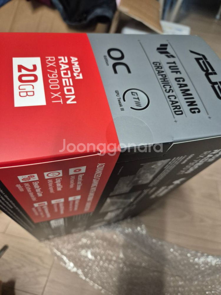 아수스 터프 라데온 rx 7900 xt 미개봉 팝니다--1