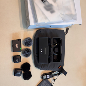 DJI MIC MINI 2 tx 1 rx 충전기 세트