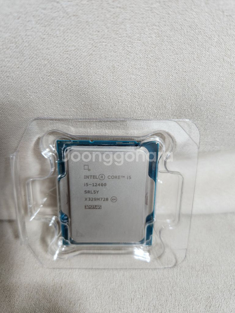 인텔 i5 12400 CPU 팝니다.--0