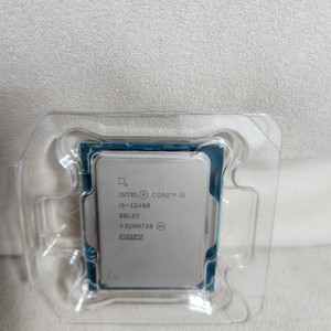 인텔 i5 12400 CPU 팝니다.