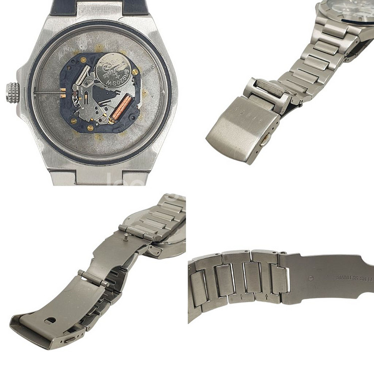 게스 GUESS 스틸 쿼츠 시계 I11044G1 45m--8