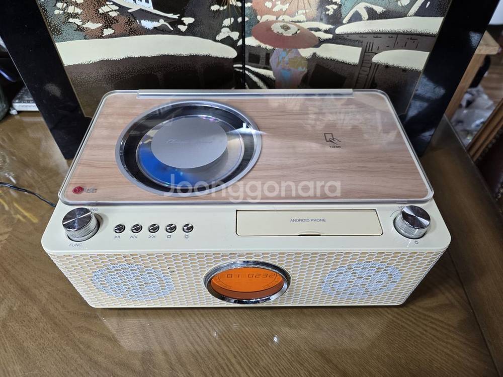 LG 클래식 CM3530 CD/FM라디오--2