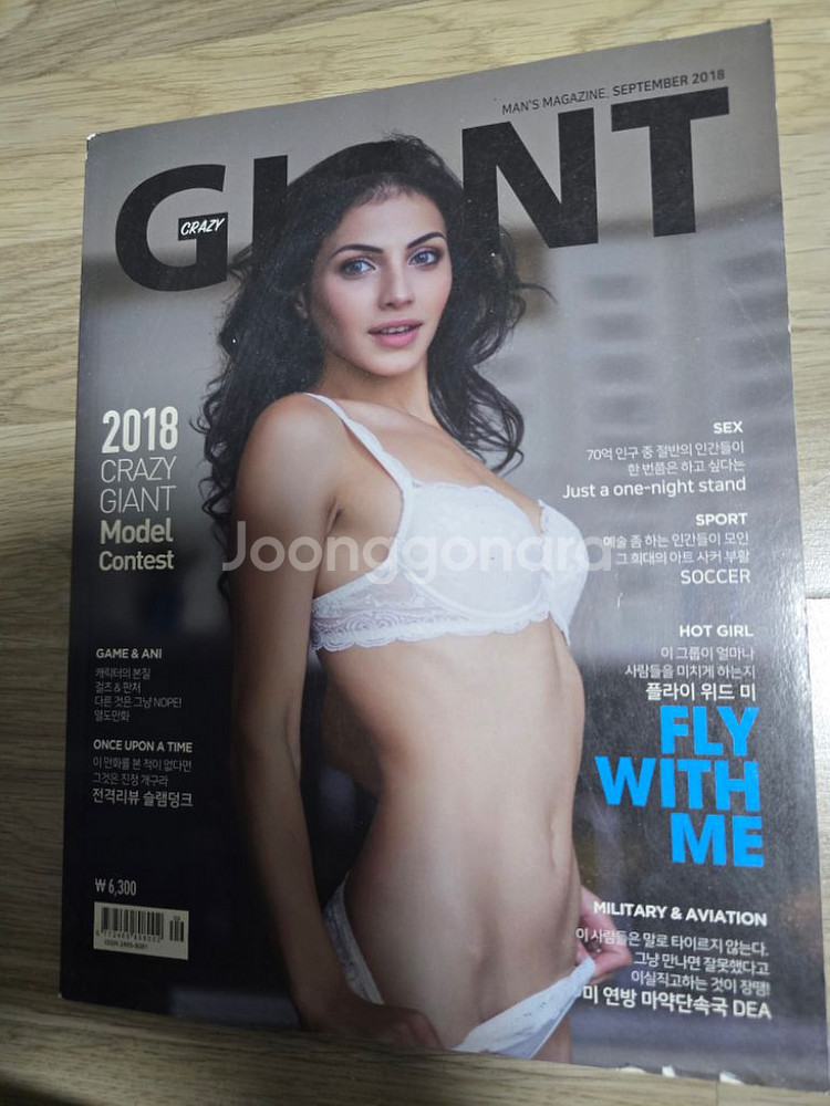 크레이지 자이언트 18년도 9월호 22년 과월호 팝니다--6
