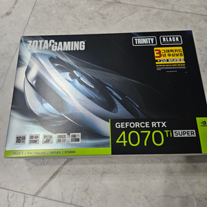 zotac 4070ti super 미개봉 팝니다