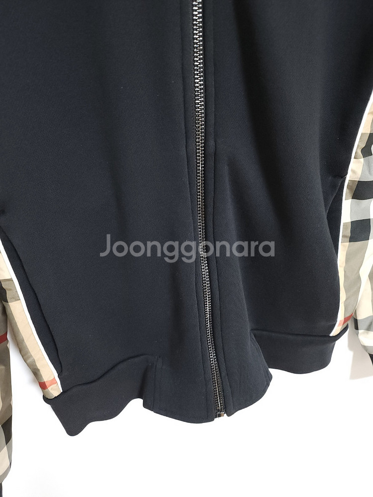 12Y 버버리 키즈 체크 여성 후드집업 8047427--3