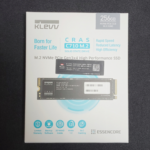 CRAS C710 M.2 NVME SSD 256GB