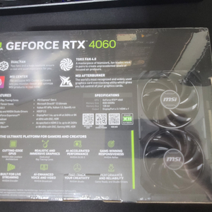 직구 미개봉 msi rtx4060 팝니다