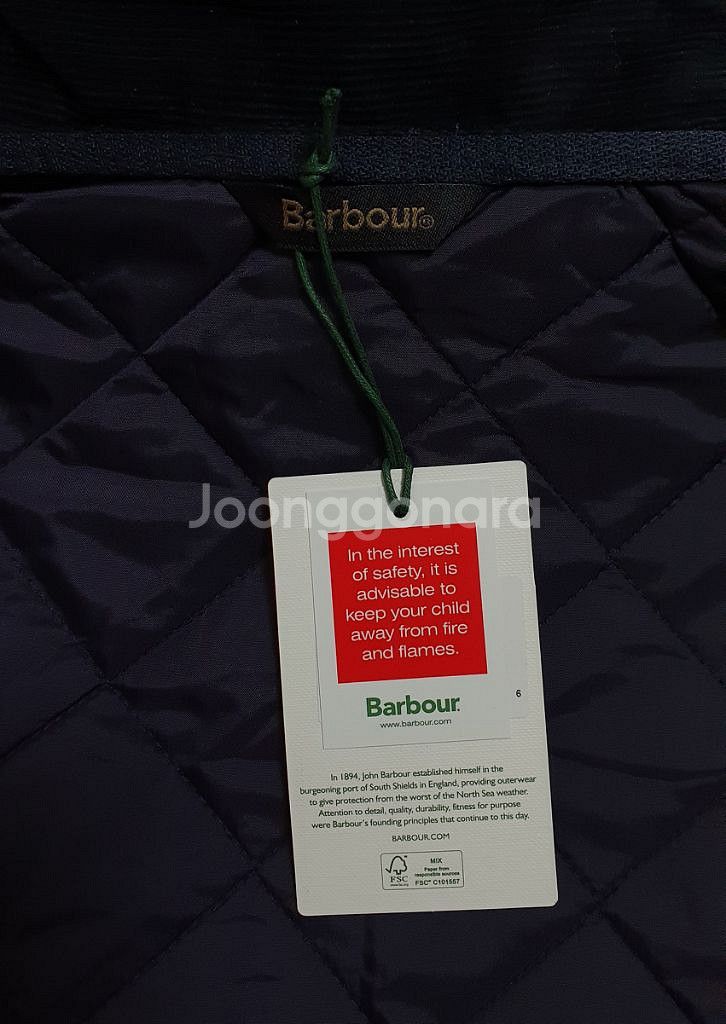 [Barbour] 바버 리데스데일 퀼팅 자켓 (새상품)--2