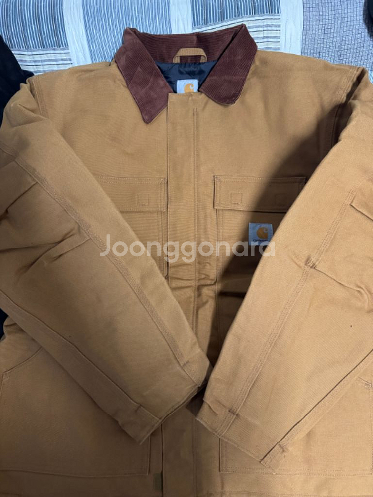칼하트 carhartt 자켓 해외 L사이즈 블랙,브라운--4