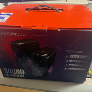 jbl quantum duo 스피커(블루투스가능)