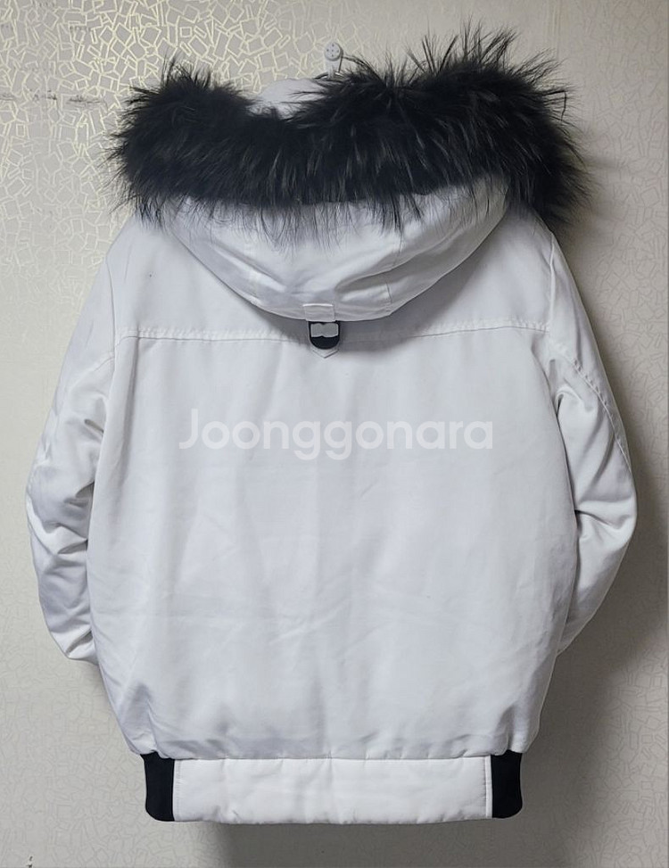 케이투 덕다운 봄버재킷 숏패딩 너구리털 남성S 여성L--2