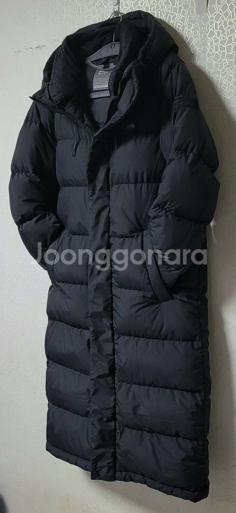 네파 구스다운 롱패딩 헤비다운 공용 90(남S 여L)--1