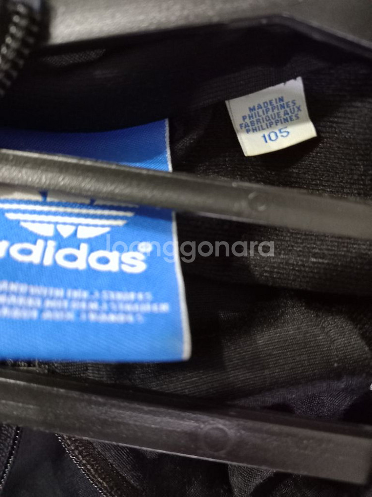 아디다스 파이어버드 검정 블랙 트랙탑 져지집업105--2