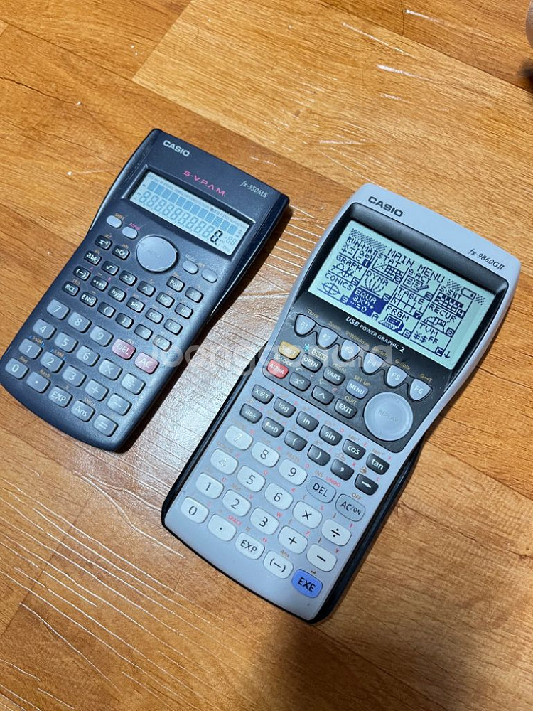 공학용계산기 fx-9860GII fx-350MS--1