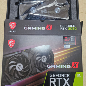 RTX 3050 MSI GAMING X 팝니다