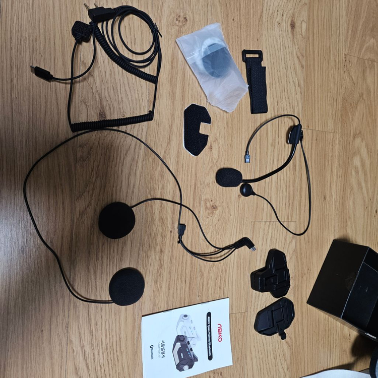 앱코 티플렉스 헬멧블루투스--4