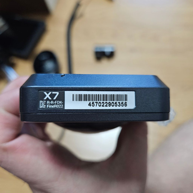 파인뷰 블랙박스 x7 전후방FHD--2