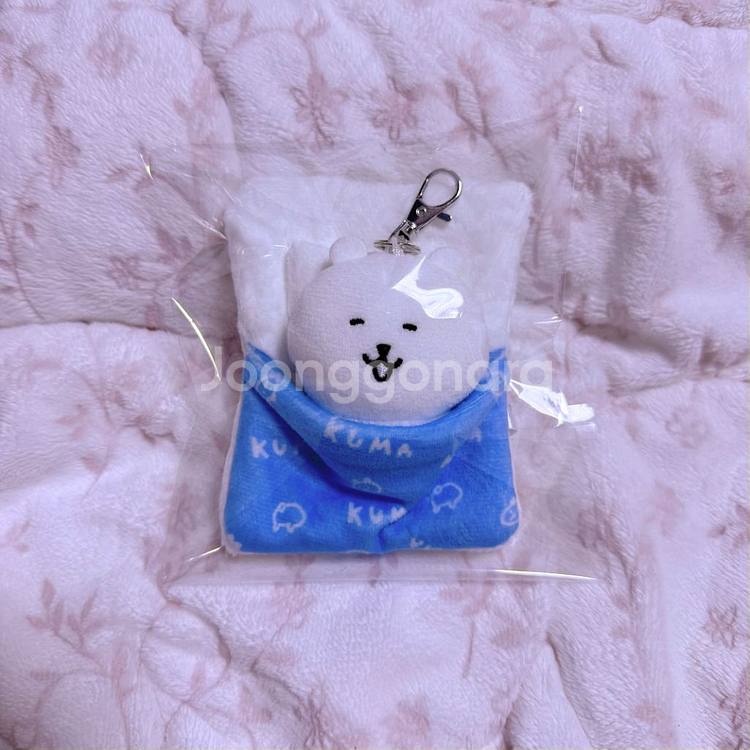 (새상품) 나가노 농담곰 8cm 이불 인형 키링 릴패스--0