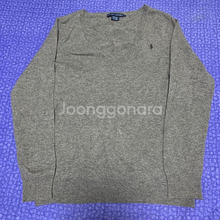 L) Polo 폴로 랄프로렌 브이넥 니트--0