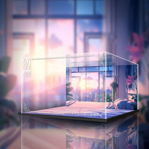 [판도라] 에이티식스 레나 피규어 전용 LED 진열장