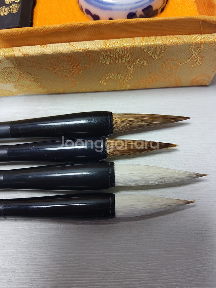 휴대용 문방사우 세트 붓길이 26cm 25cm 대폭할인--2