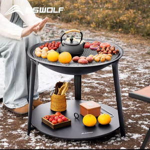 내림[새제품] 캠핑버너 캠핑화로대화로 캠핑바베큐그릴