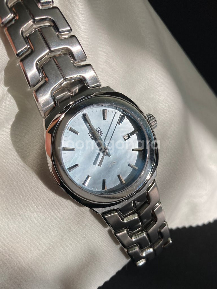 (새제품) 태그호이어 링크 데이트 여자 32mm 시계--0