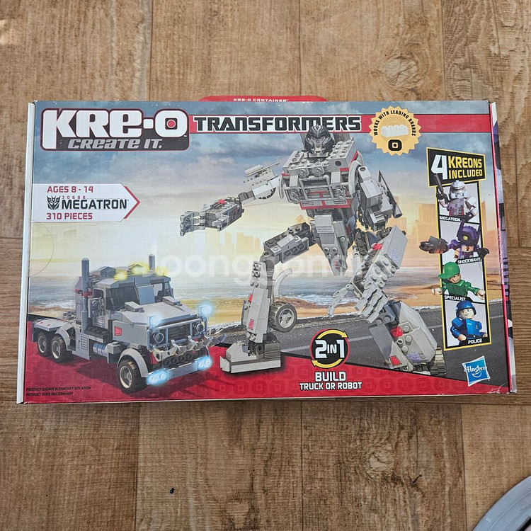 하스브로 크레오 트랜스포머 메가트론 블럭--0