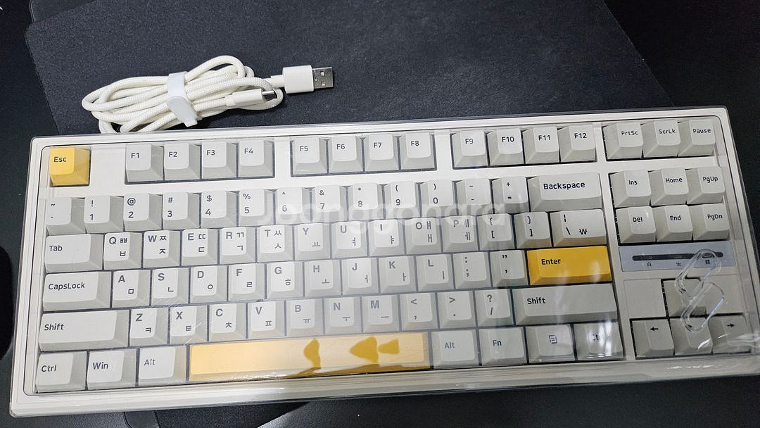 SPM PL87A PBT 바다소금 텐키리스 키보드--0