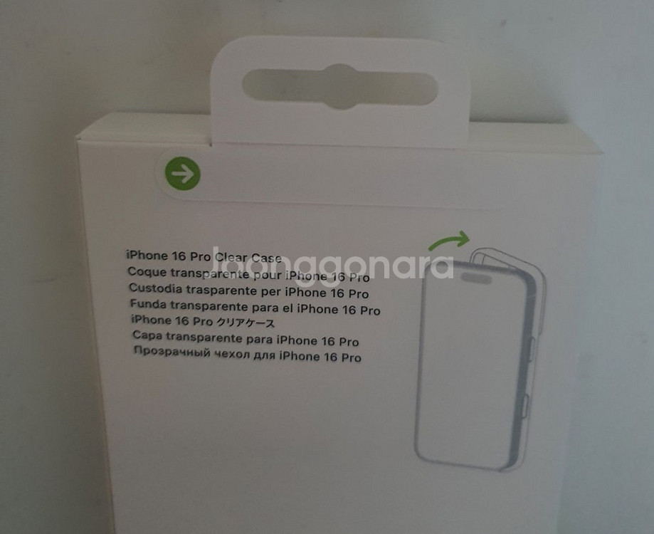 아이폰 16프로정품 맥세이프 투명케이스 미개봉새상품--1