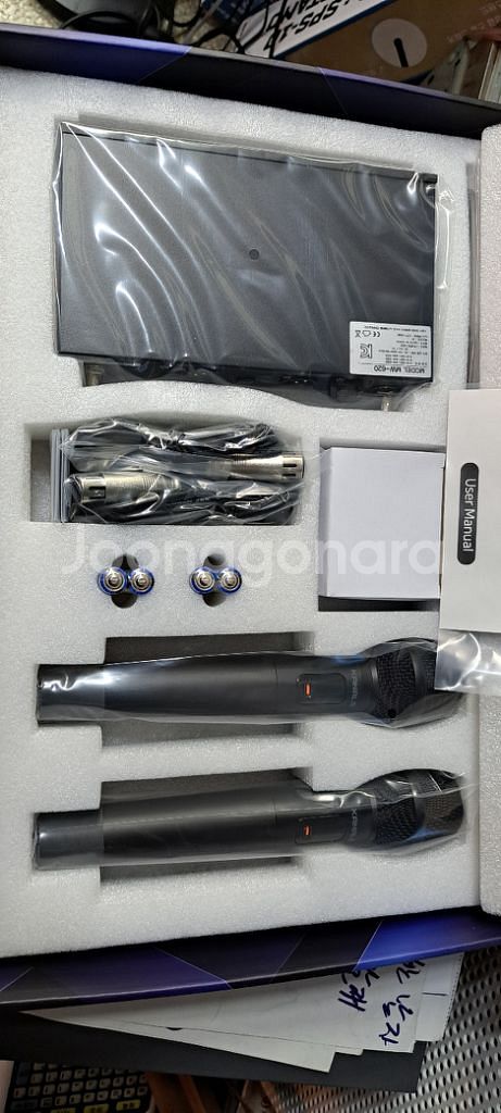 카날스 무선마이크 MW-620--1